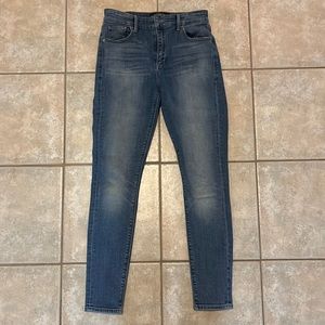 Lucky Brand women’s Bridgette skinny jeans (2/26) blue